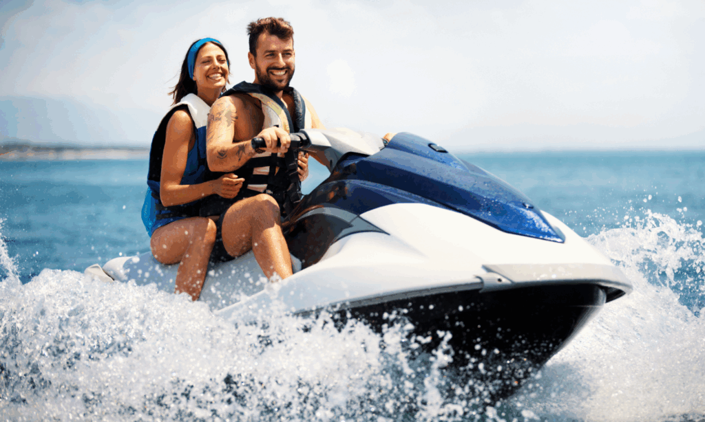 jet ski on lake coeur d'alene