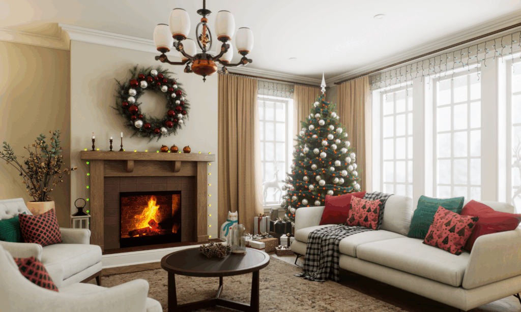 holiday home staging for selling during the holidays