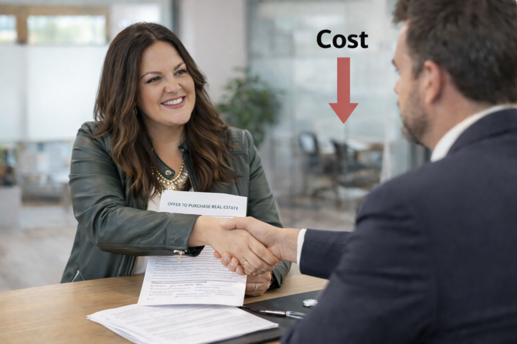 what does a buyers agent do? negotiates favorable terms