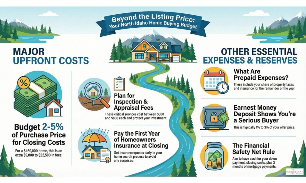 costs of buying a home in North Idaho