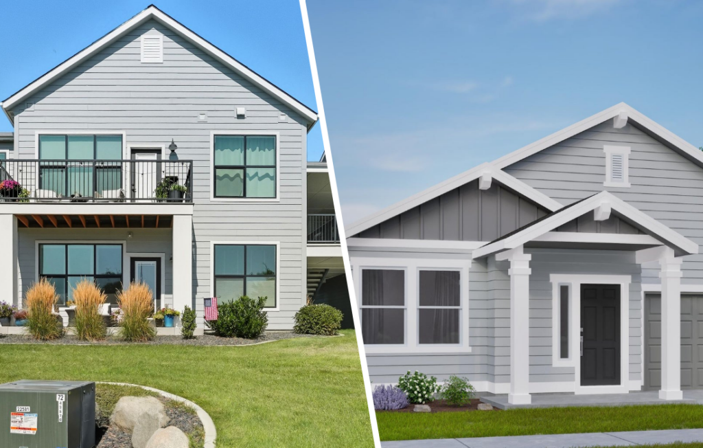 buying new construction and selling a condo