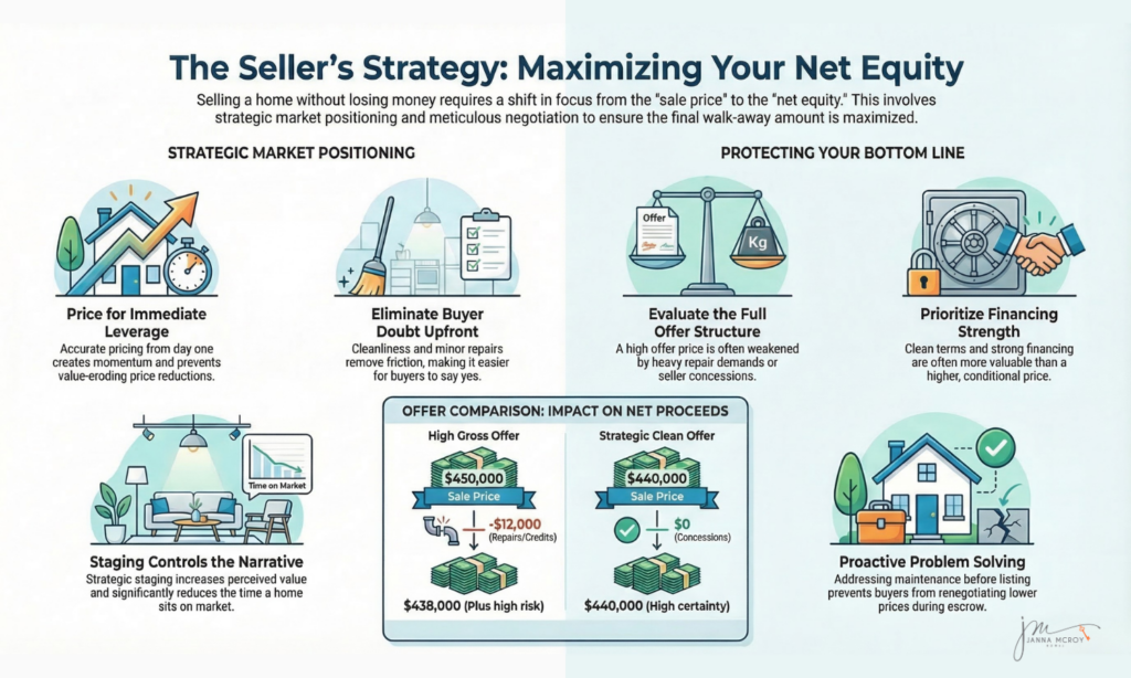 seller's strategy: maximizing your net equity | how to sell a house without losing money