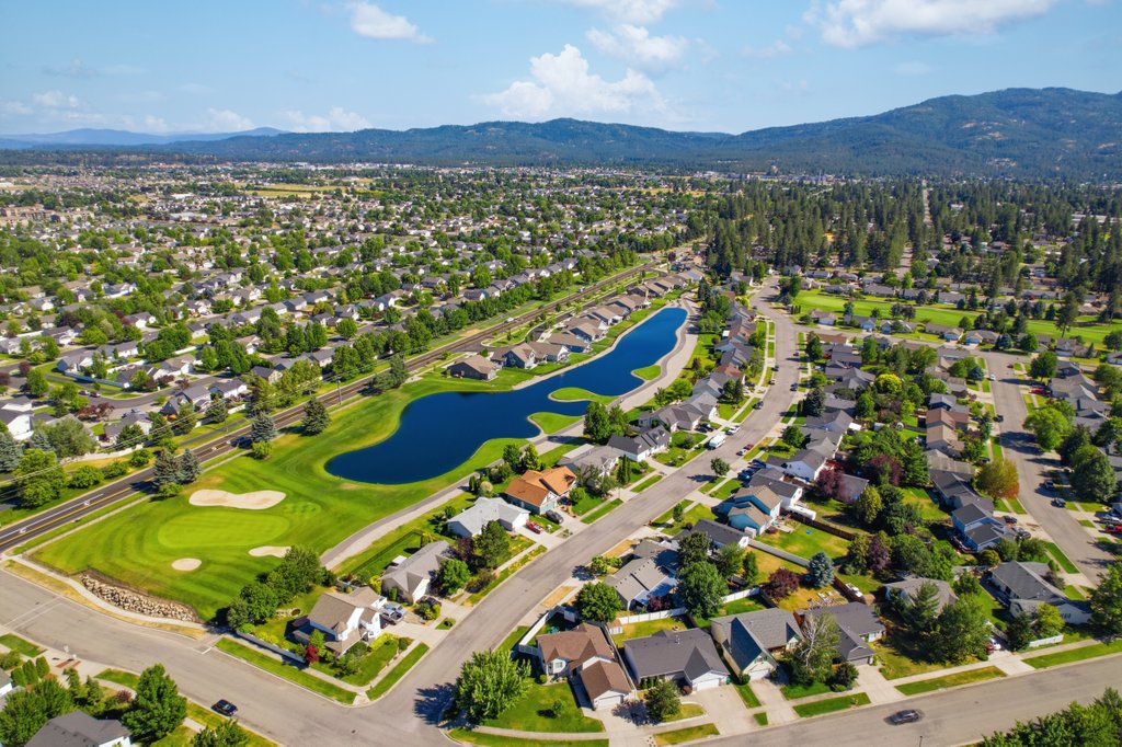 sand trap way in Prairie Falls in Post Falls, ID