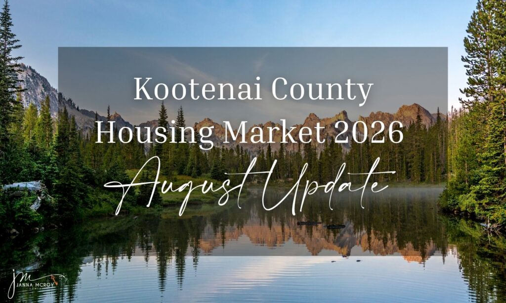 Kootenai County housing market 2026 July real estate update